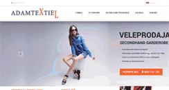 Desktop Screenshot of adamtextiel.com