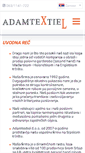 Mobile Screenshot of adamtextiel.com